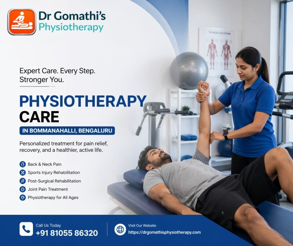 Physiotherapy clinic in Bengaluru