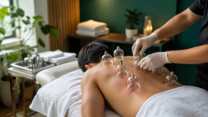 Professional Cupping Therapy in a Modern Physiotherapy Clinic