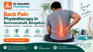 back pain physiotherapy in Bommanahalli