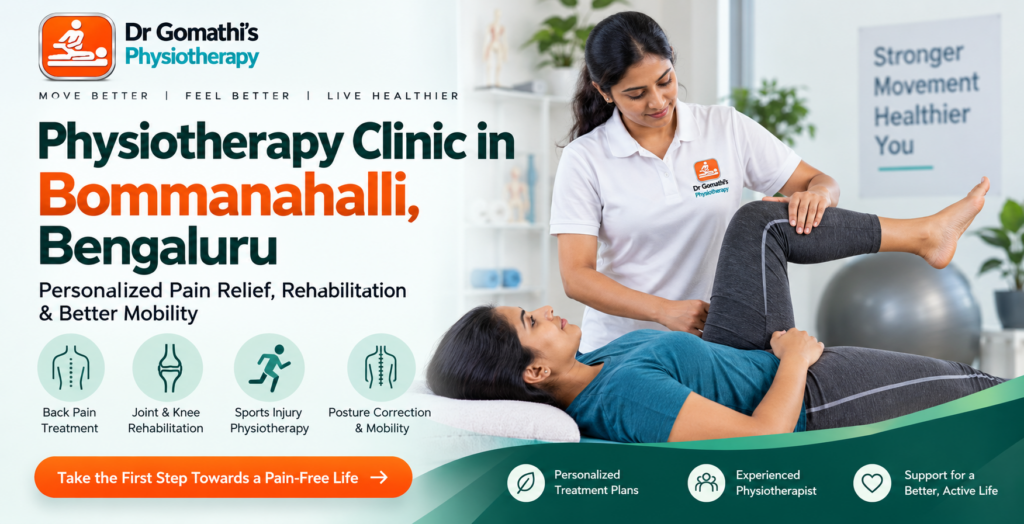 Physiotherapy Clinic in Bommanahalli, Bengaluru Dr. Gomathi's Physiotherapy